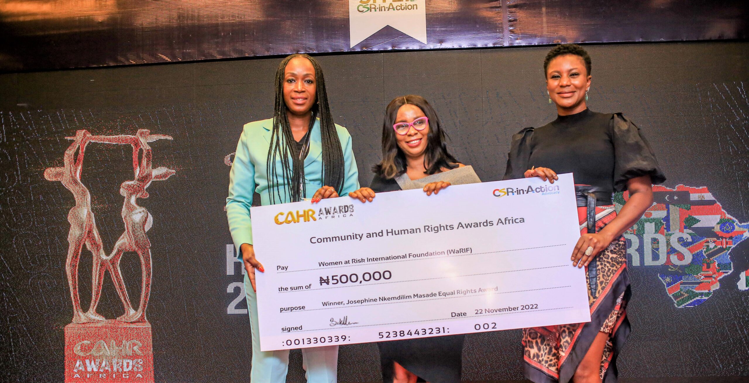 Winners Emerge At 2022 Community And Human Rights Awards Africa
